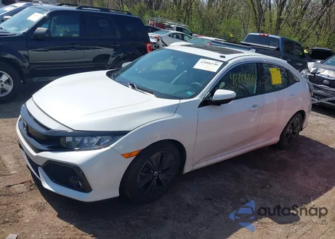 2018 Honda Civic Ex z USA, uszkodzony, nr VIN SHHFK7H5XJU208093